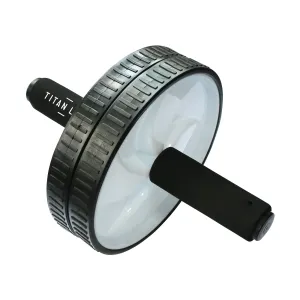 Ab-Roller - Titan Life - Ab Wheel - Gr/Sort