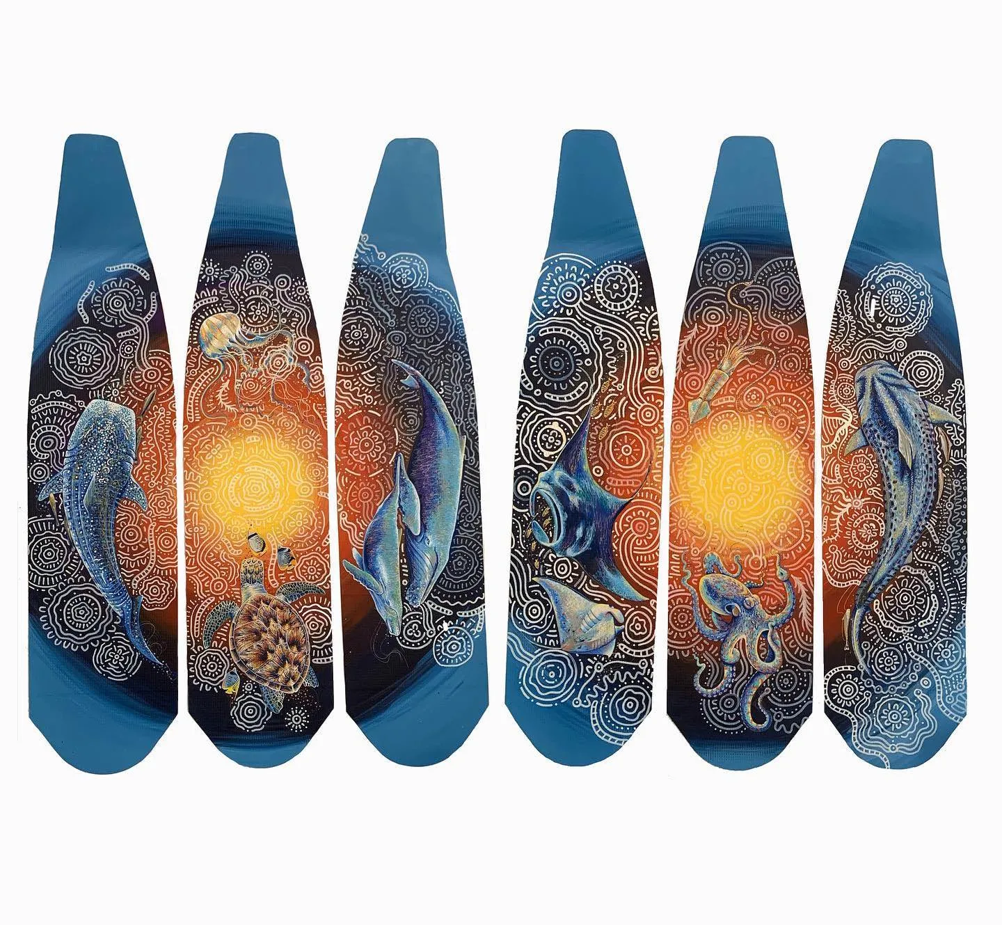 Composite DiveR Fins - Ningaloo Reef Series