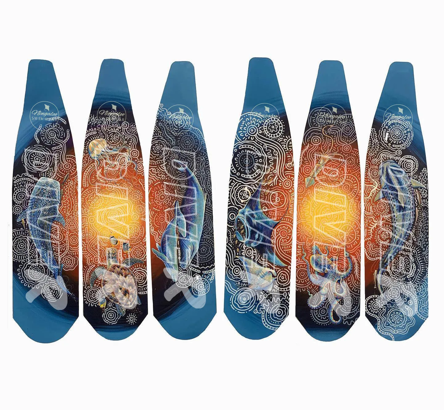 Composite DiveR Fins - Ningaloo Reef Series