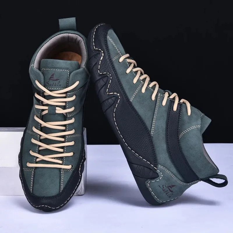 Elevate Leather Sneakers