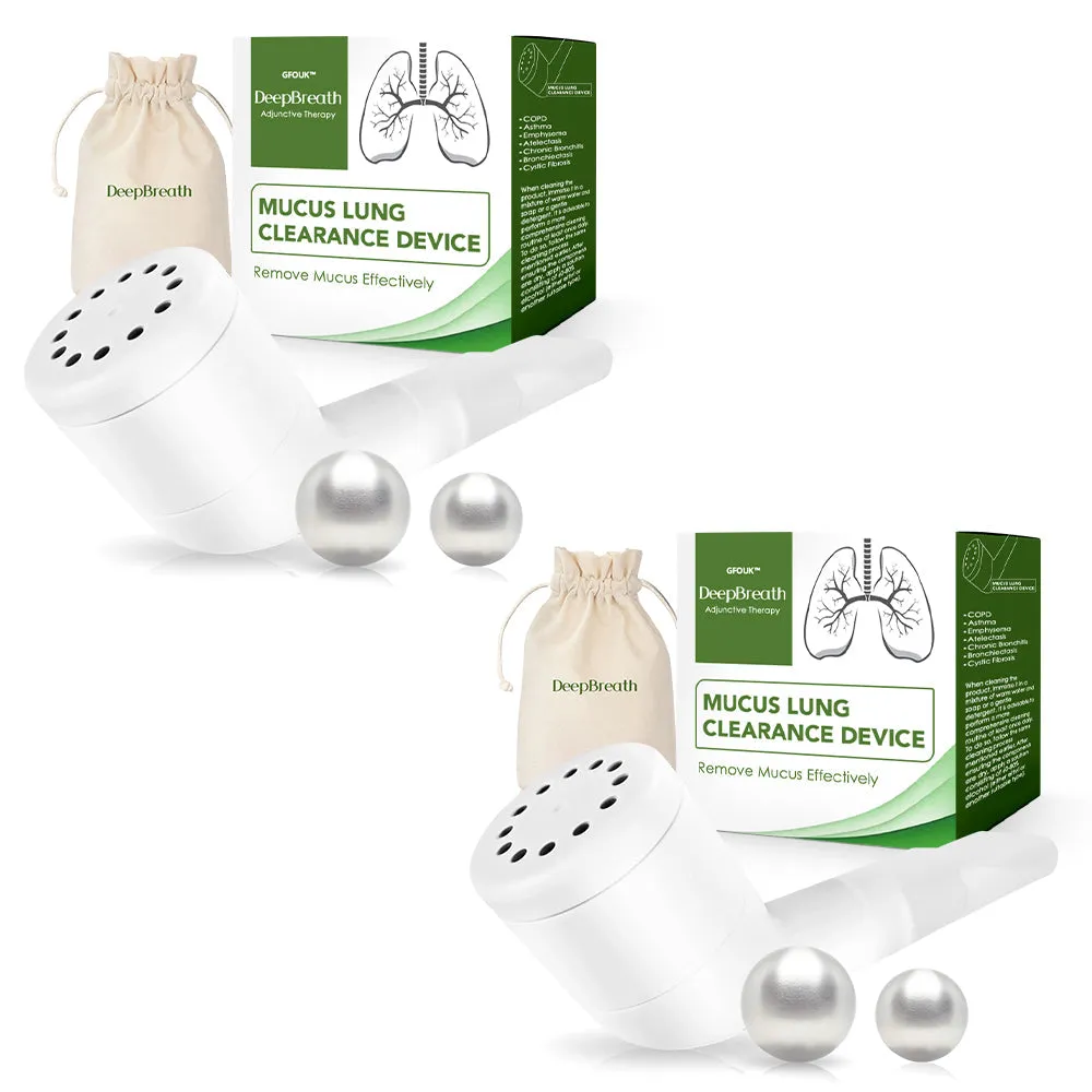 GFOUK DeepBreath Herbal Mucus Lung Clearance Device