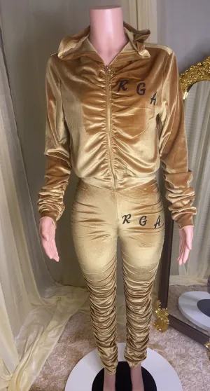 Gold Jogging set
