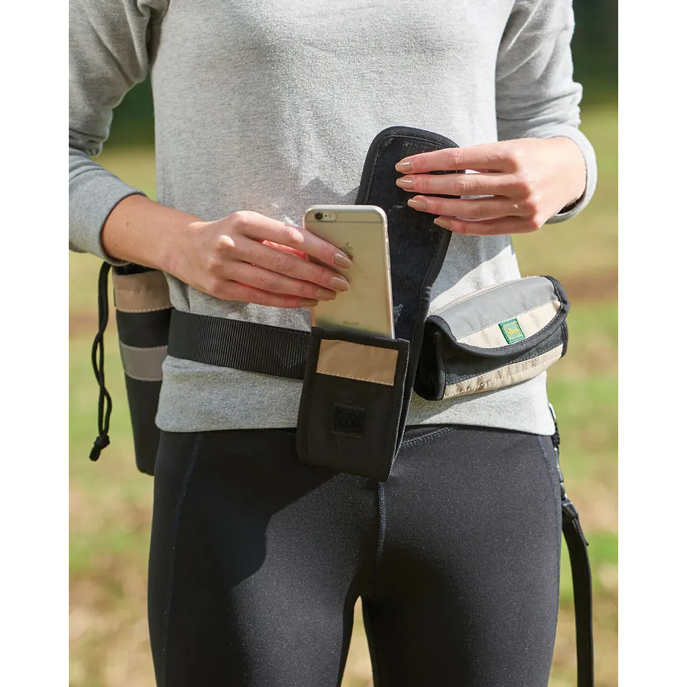 Hunter Tacoma Active Jogging Belt Harness for Dogs (Black)
