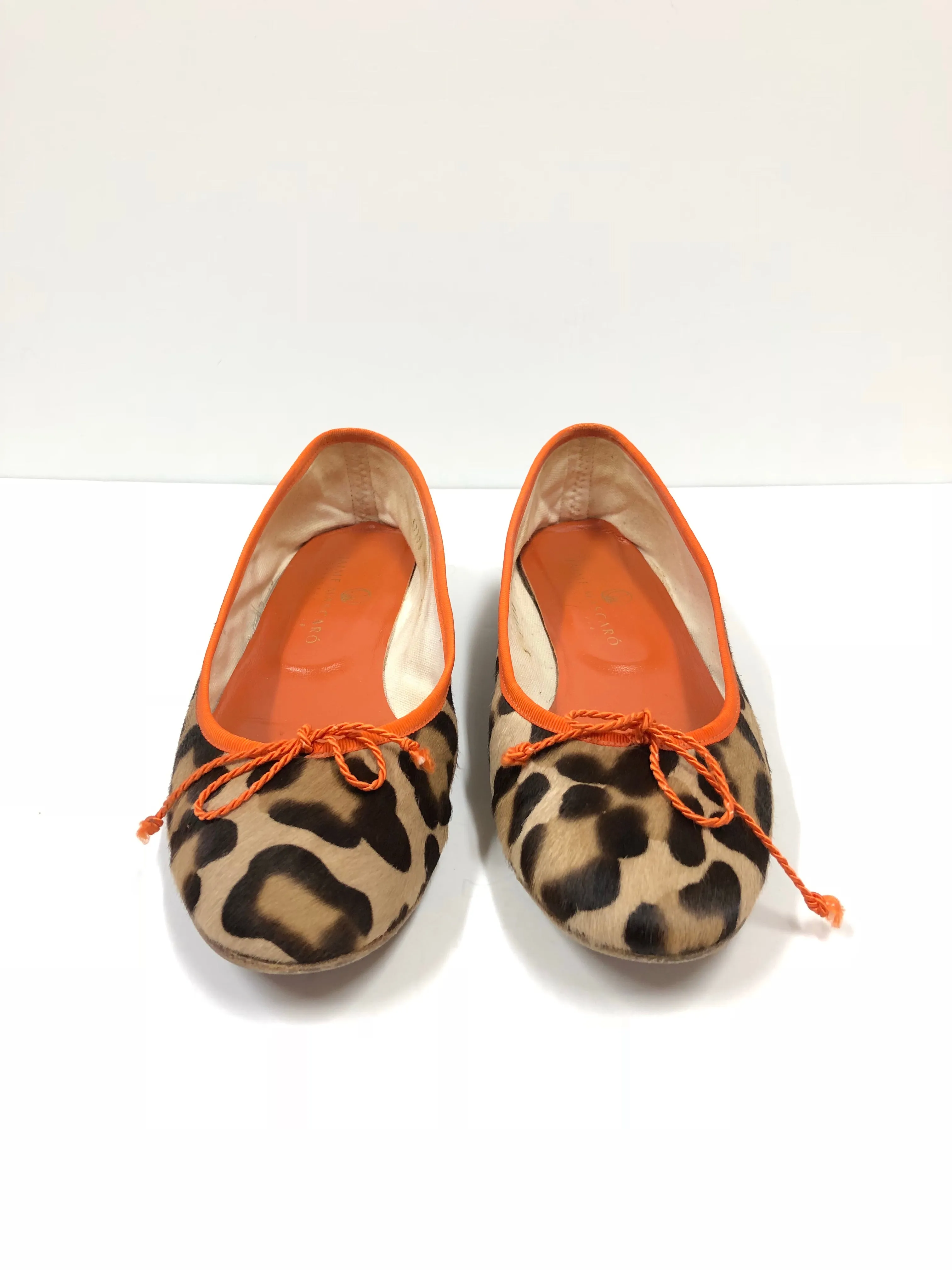 JAIME MASCAR PONY HAIR BALLET FLATS SIZE 38