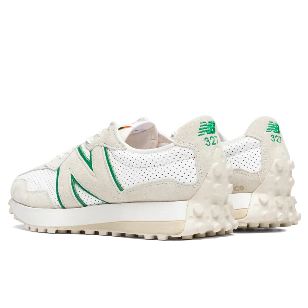 New Balance x Casablanca 327 - Cream/White