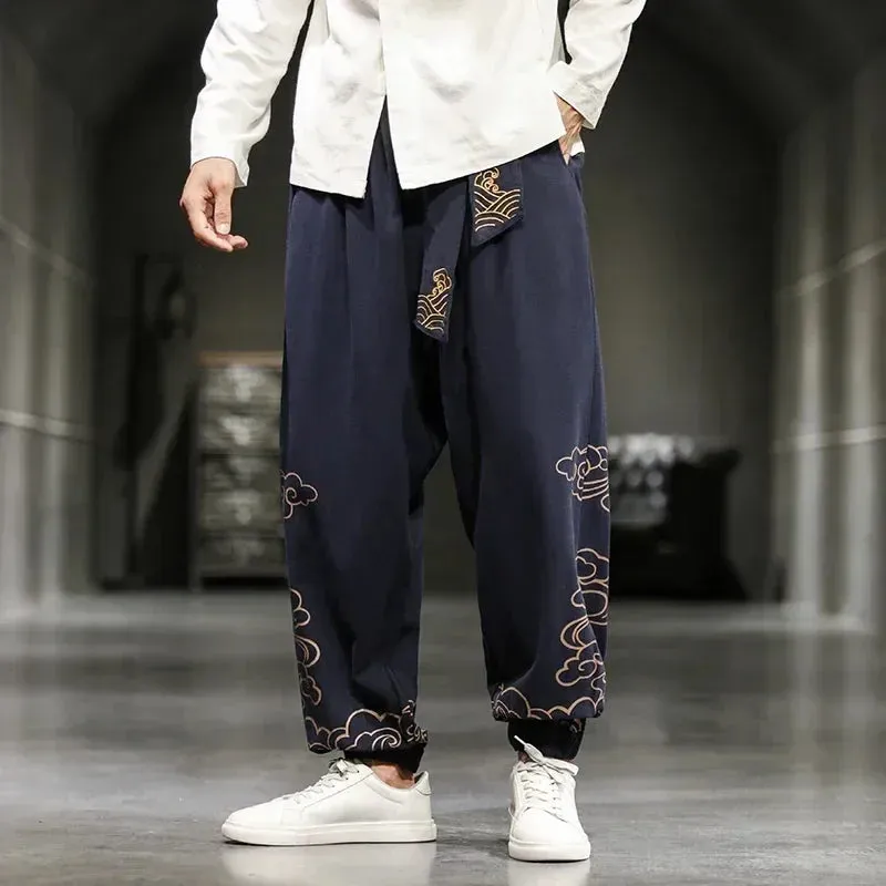 Pantalon Japonais Imprim