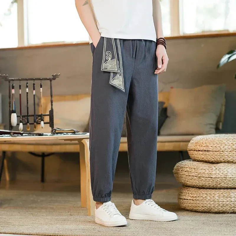 Pantalon Japonais Imprim