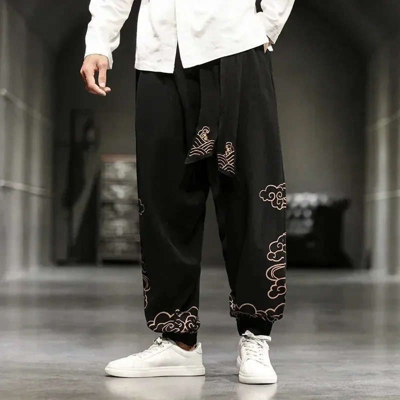 Pantalon Japonais Imprim