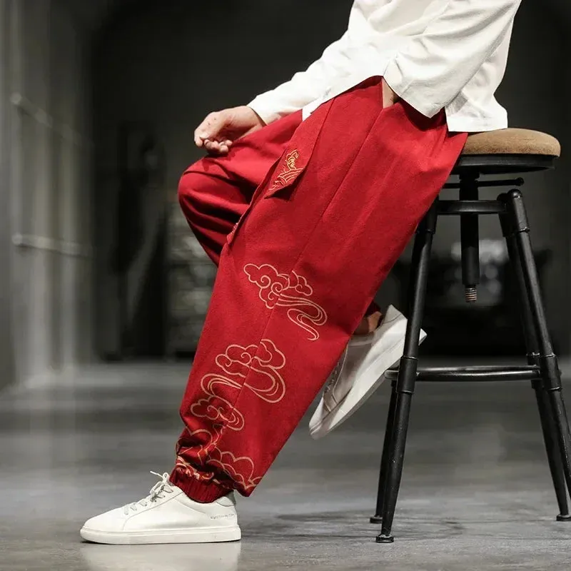 Pantalon Japonais Imprim