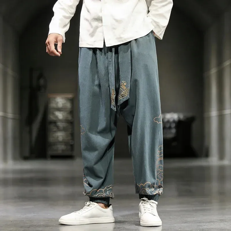 Pantalon Japonais Imprim