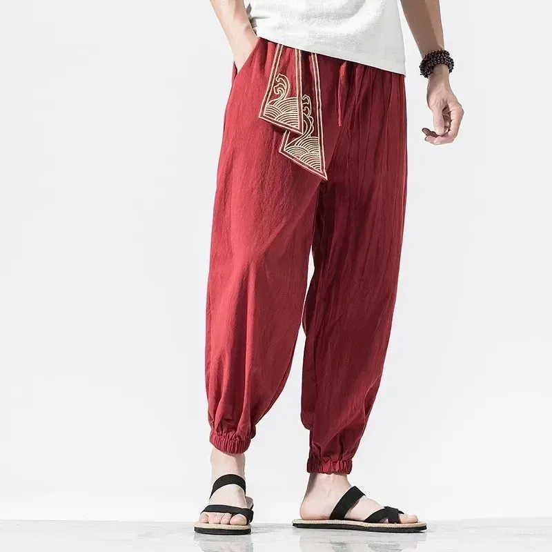 Pantalon Japonais Imprim