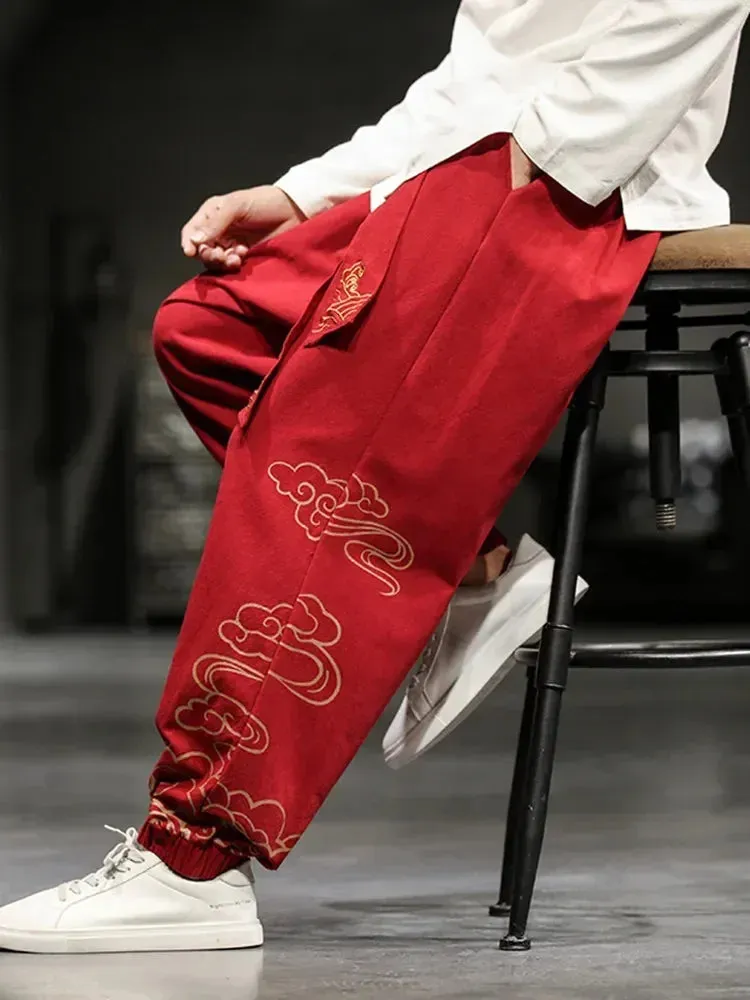 Pantalon Japonais Imprim