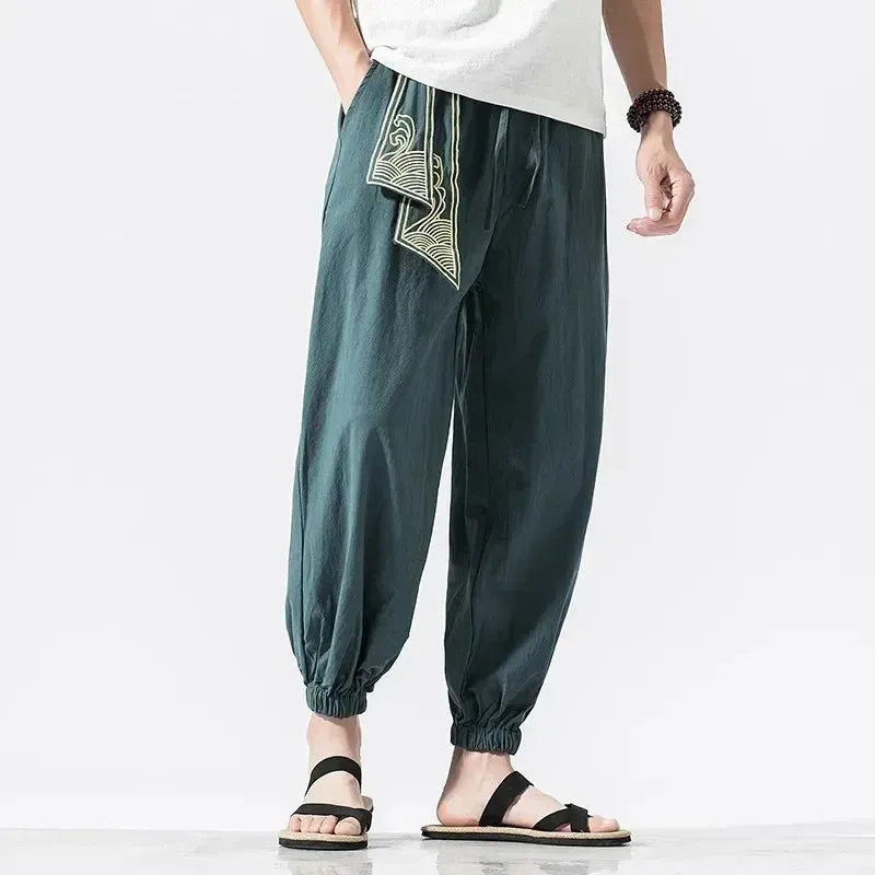 Pantalon Japonais Imprim