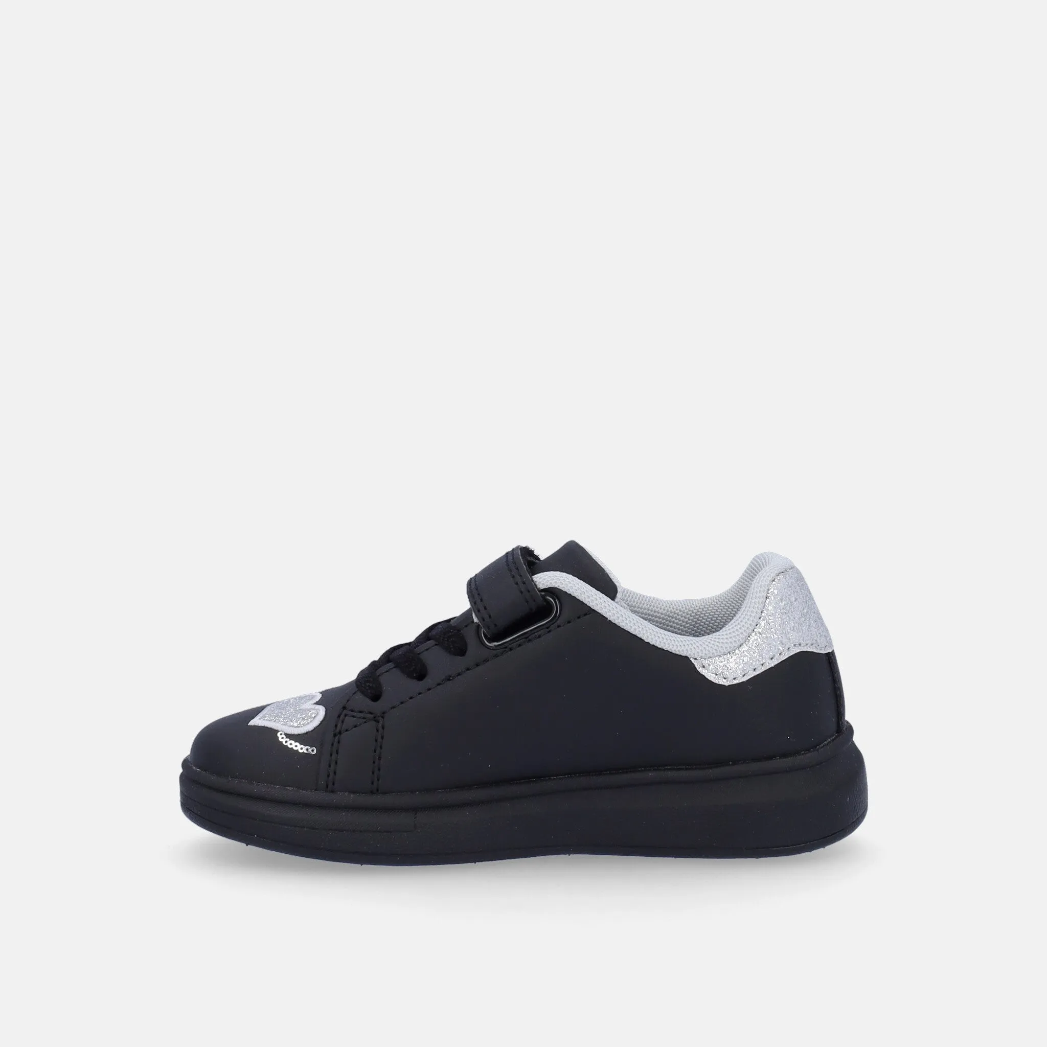 PRI2961022.NE 222 - NERO-ARGENTO - Polacchi BAMBINI