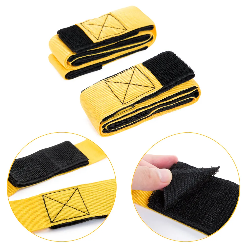 PROLOSO Band Walkers 4 Legged Race Band with Carry Bag Outdoor Game 2 Pieces