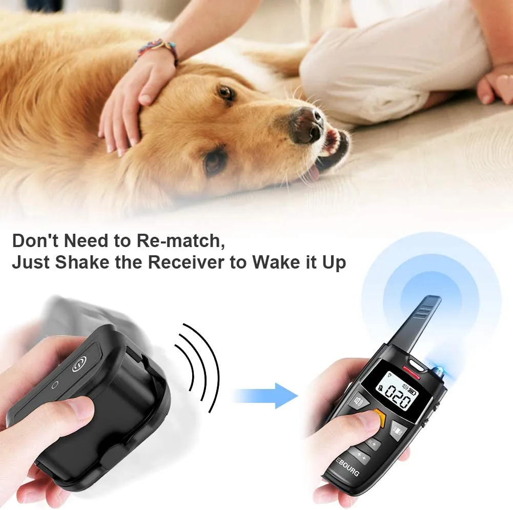 Remote Dog Training Shock Collar with 3 Correction Remote Training Modes