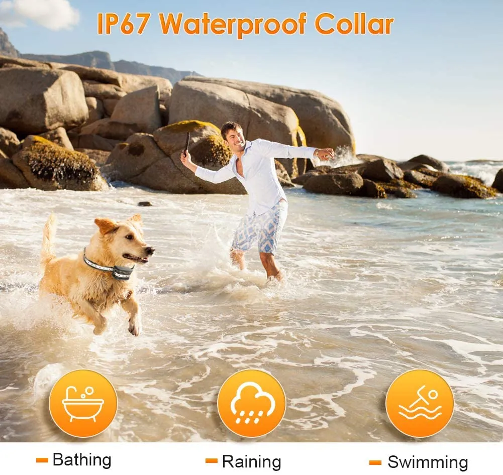Remote Dog Training Shock Collar with 3 Correction Remote Training Modes