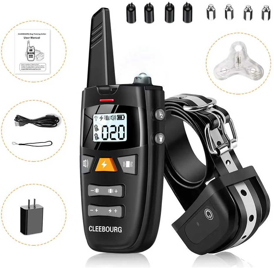 Remote Dog Training Shock Collar with 3 Correction Remote Training Modes