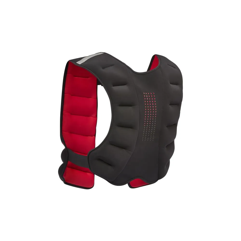 Vgtvest - Reebok Weight West - 5 kg  - Sort rd