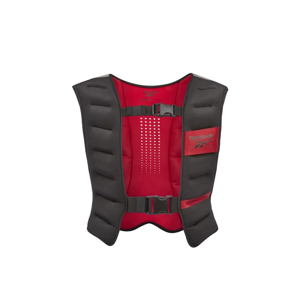 Vgtvest - Reebok Weight West - 5 kg  - Sort rd