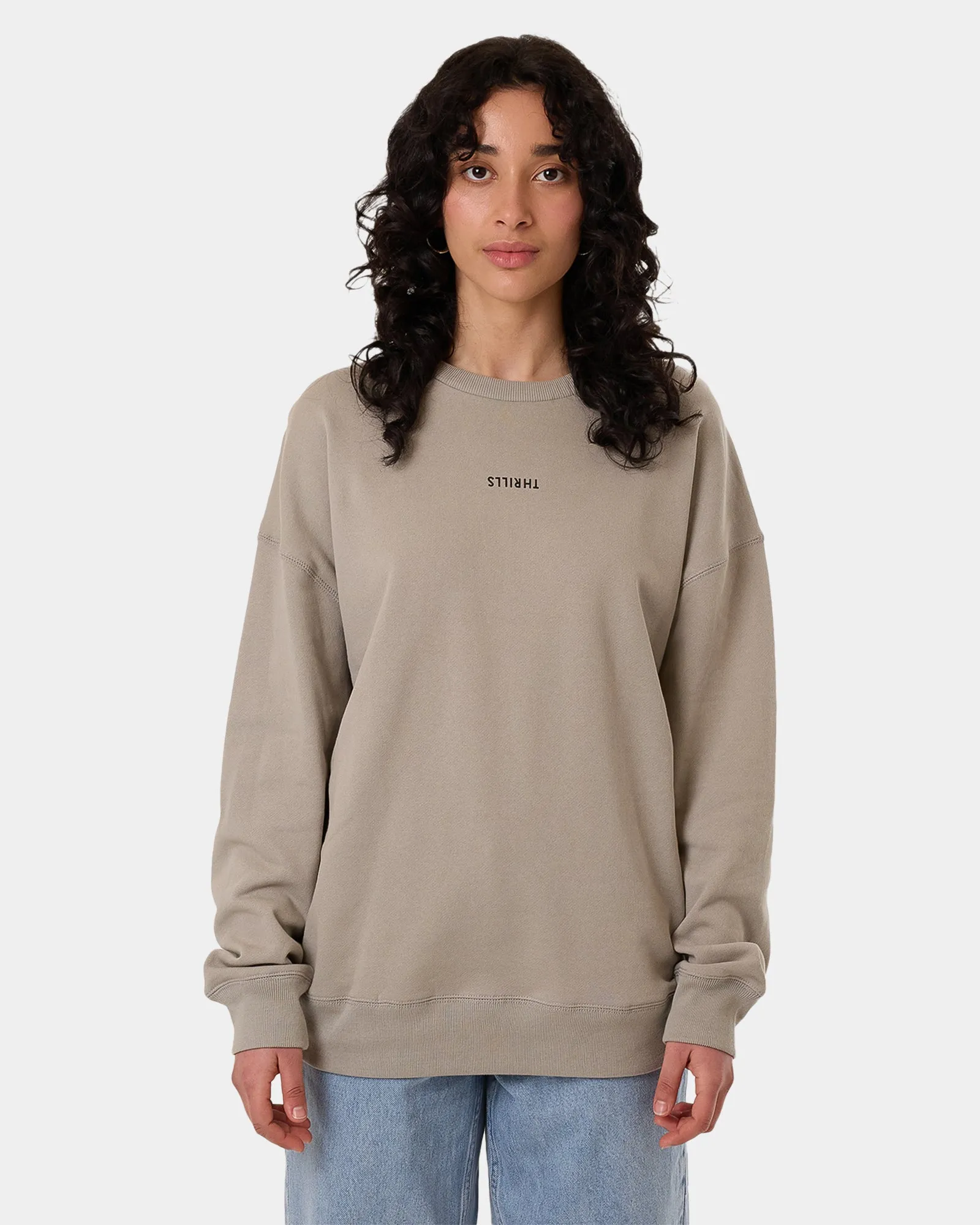 Womens Minimal Thrills Crew Neck